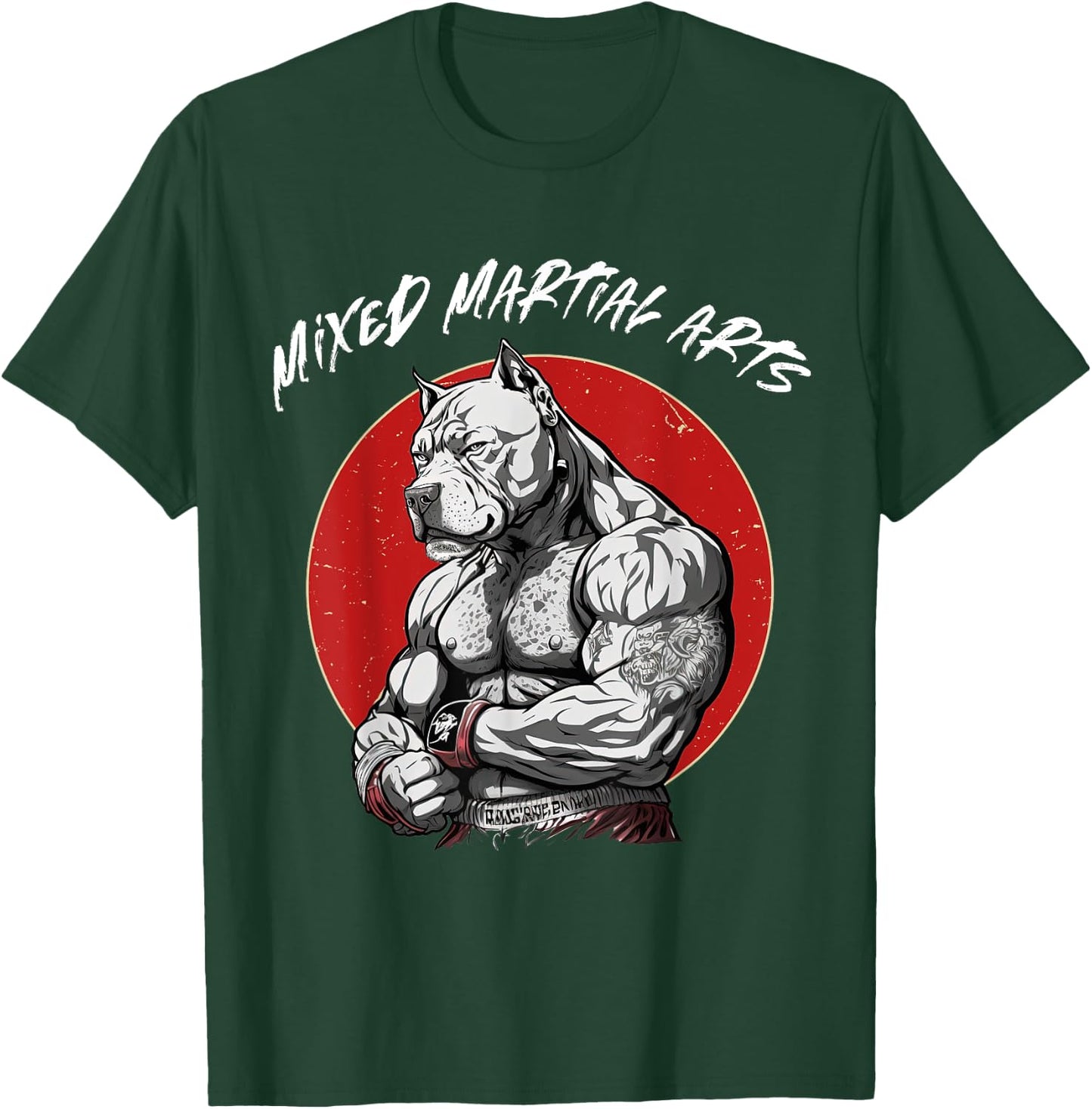 Mixed Martial Arts - Cage Fighter Free Fighting T-Shirt - T-Shirt | Forest