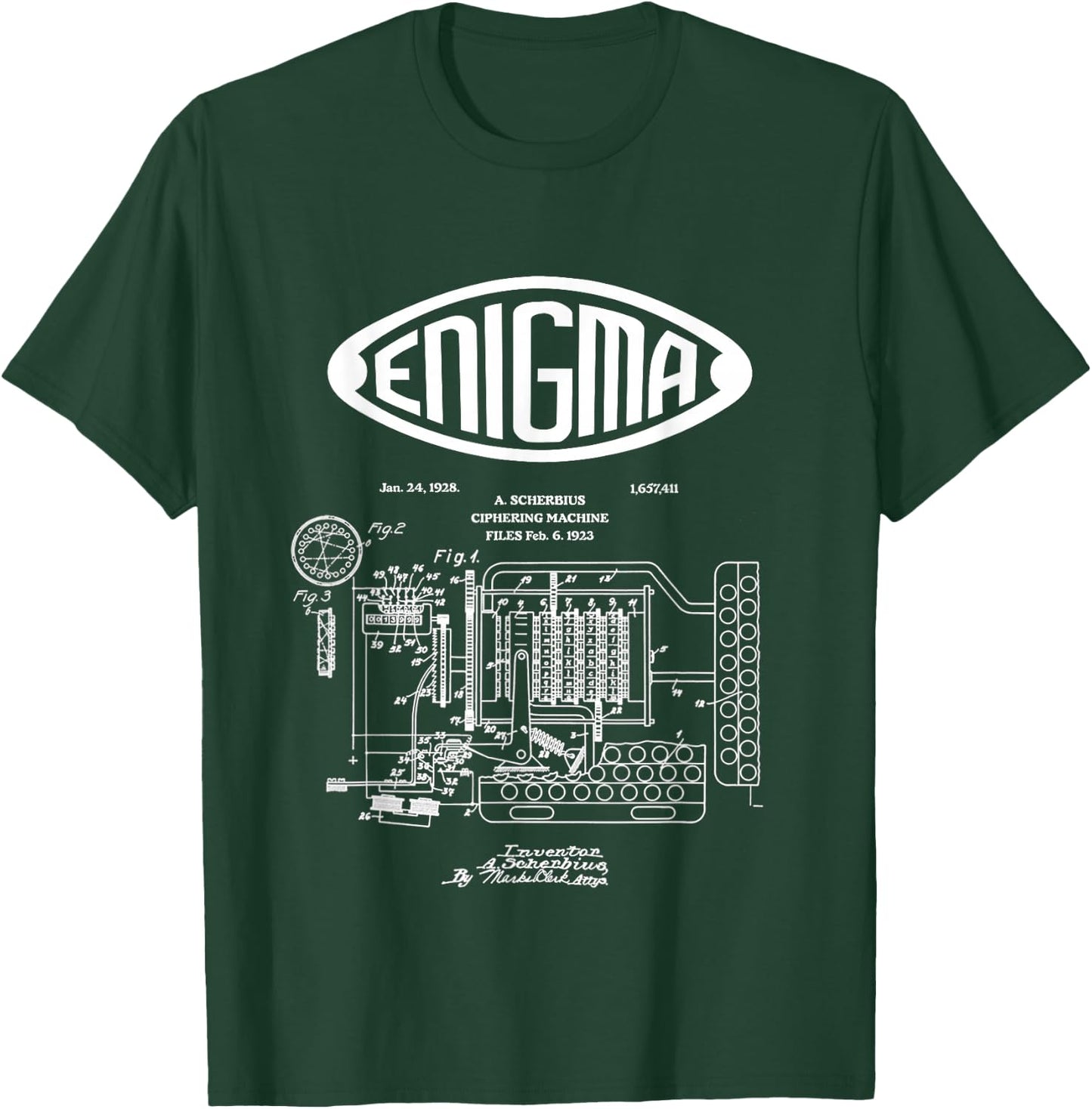 Enigma: the Invention of Enigma T-Shirt - T-Shirt | Forest