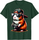 Cool Guinea Pig Playing Video Games. Funny Gamer Guinea Pig T-Shirt - T-Shirt | Forest