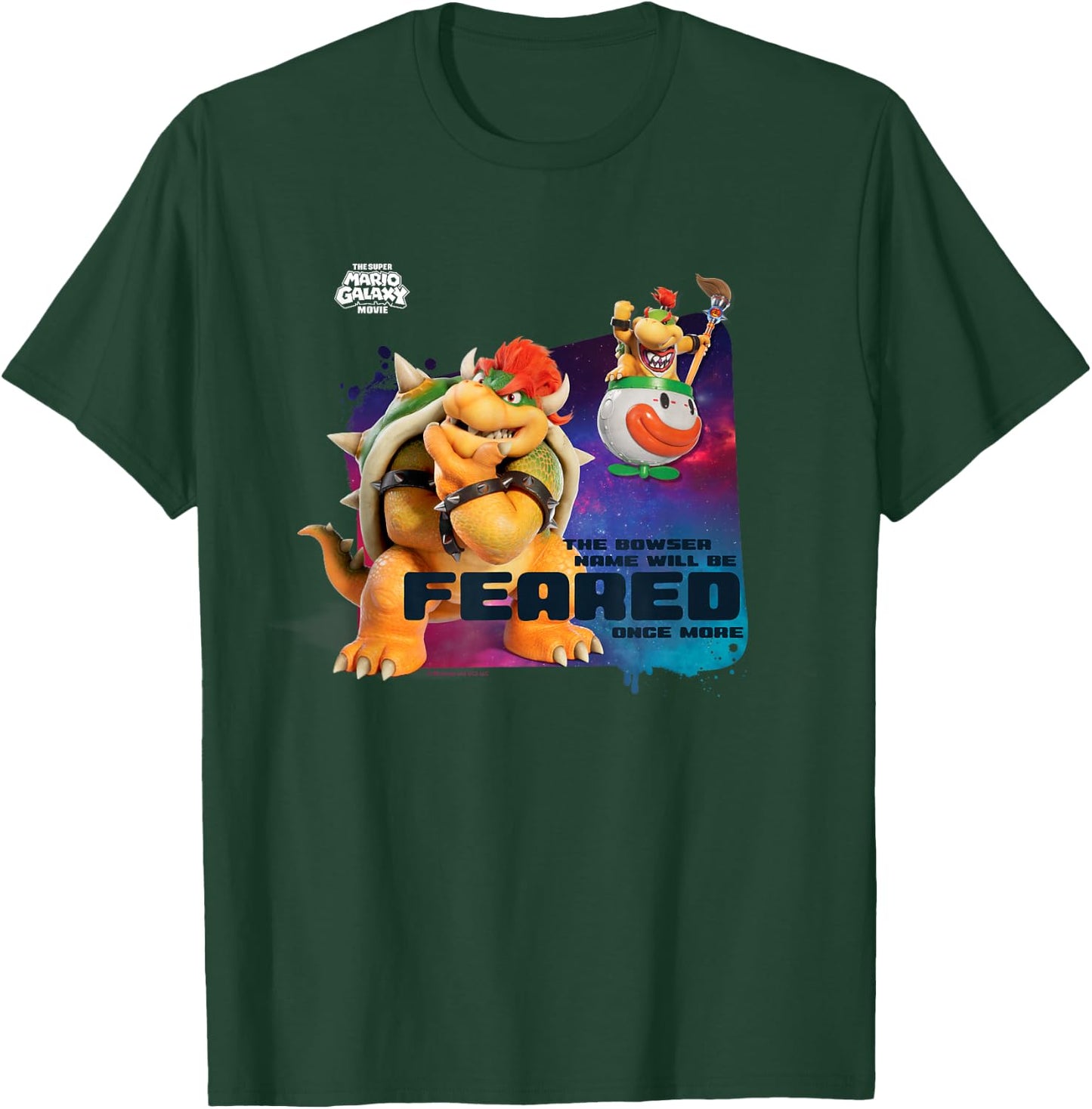 The Super Mario Galaxy Movie Bowser Feared T-Shirt - T-Shirt | Forest