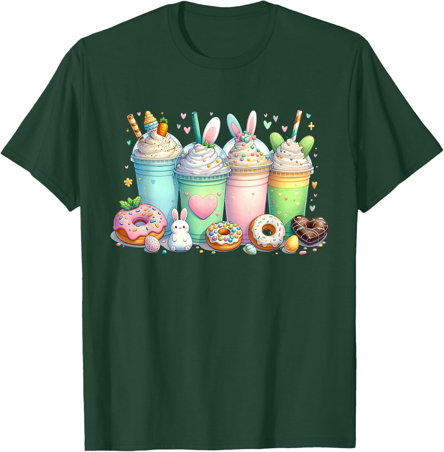 Easter Coffee Cups, Some Bunny Needs Coffee, Funny Easter T-Shirt - T-Shirt | Forest