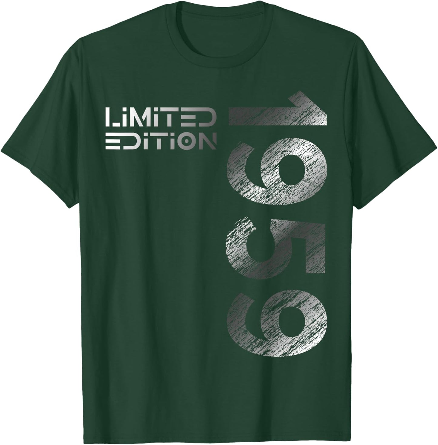 66th Birthday Limited Edition Vintage 1959 Man Woman , black T-Shirt - T-Shirt | Forest