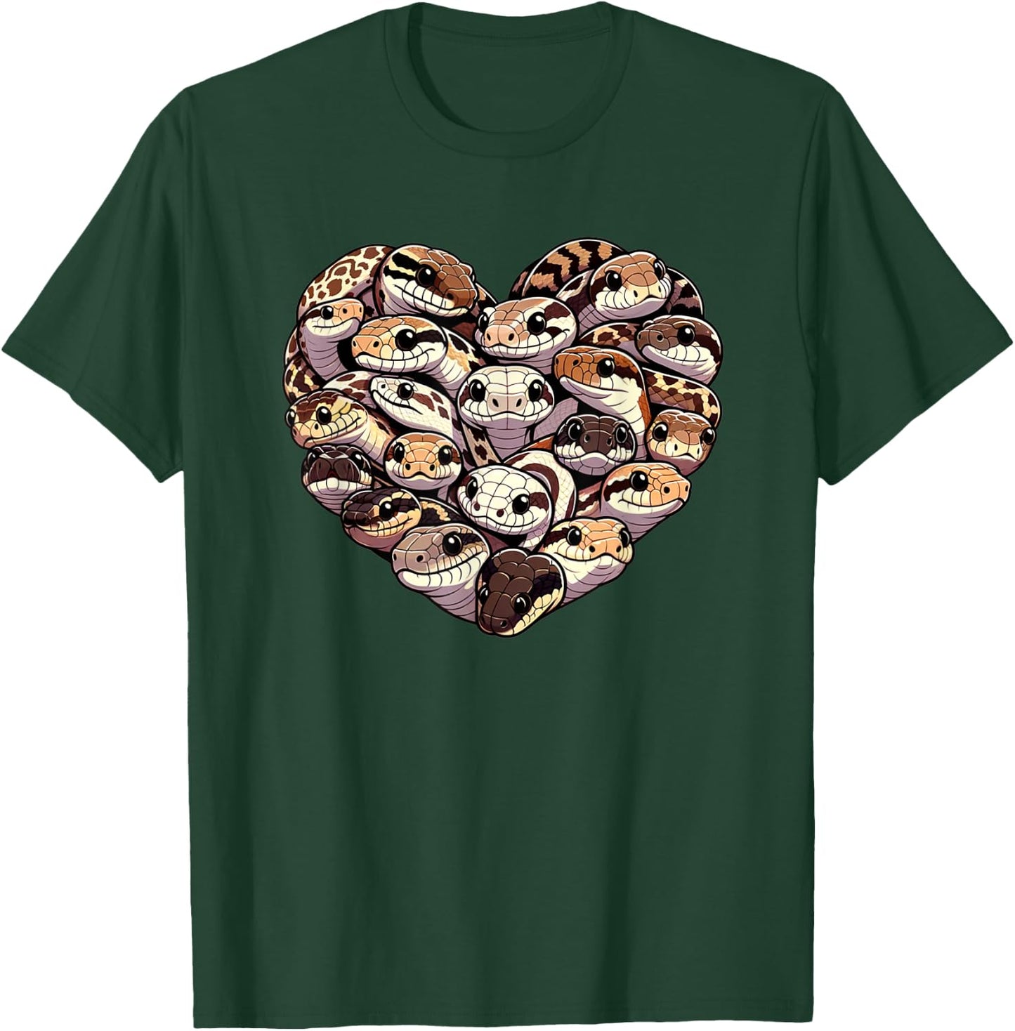 Hognose Snake Lover Puff Adder Snakes T-Shirt - T-Shirt | Forest