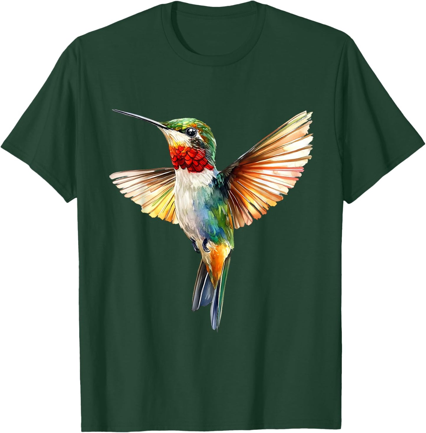 Hummingbird T-Shirt - T-Shirt | Forest