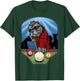 Funny Billiard Pool Player American Bully Dog Billiards T-Shirt - T-Shirt | Forest