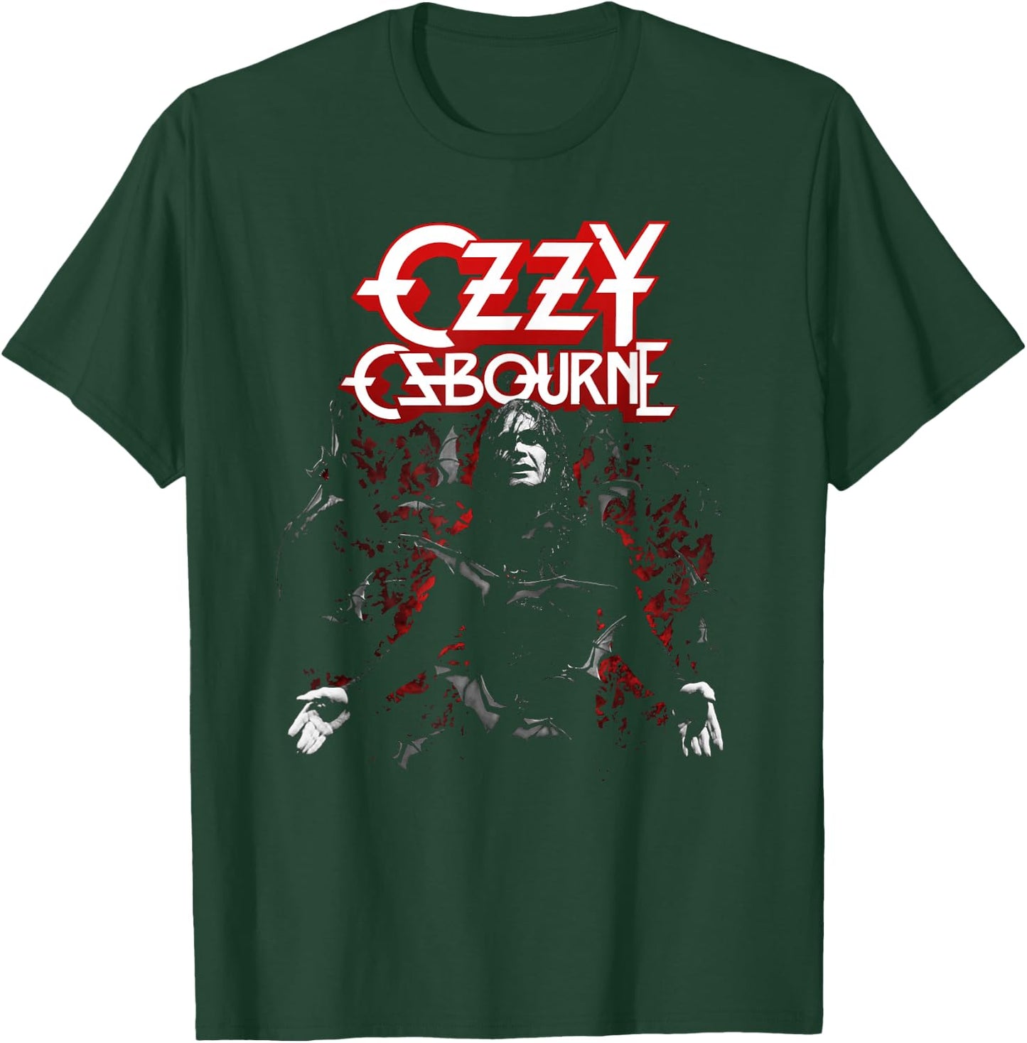 Ozzy Osbourne Ozzy with Bats T-Shirt - T-Shirt | Forest