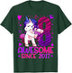 8 Year Old Unicorn Gifts For Girls 8th Birthday Girl Party T-Shirt - T-Shirt | Forest