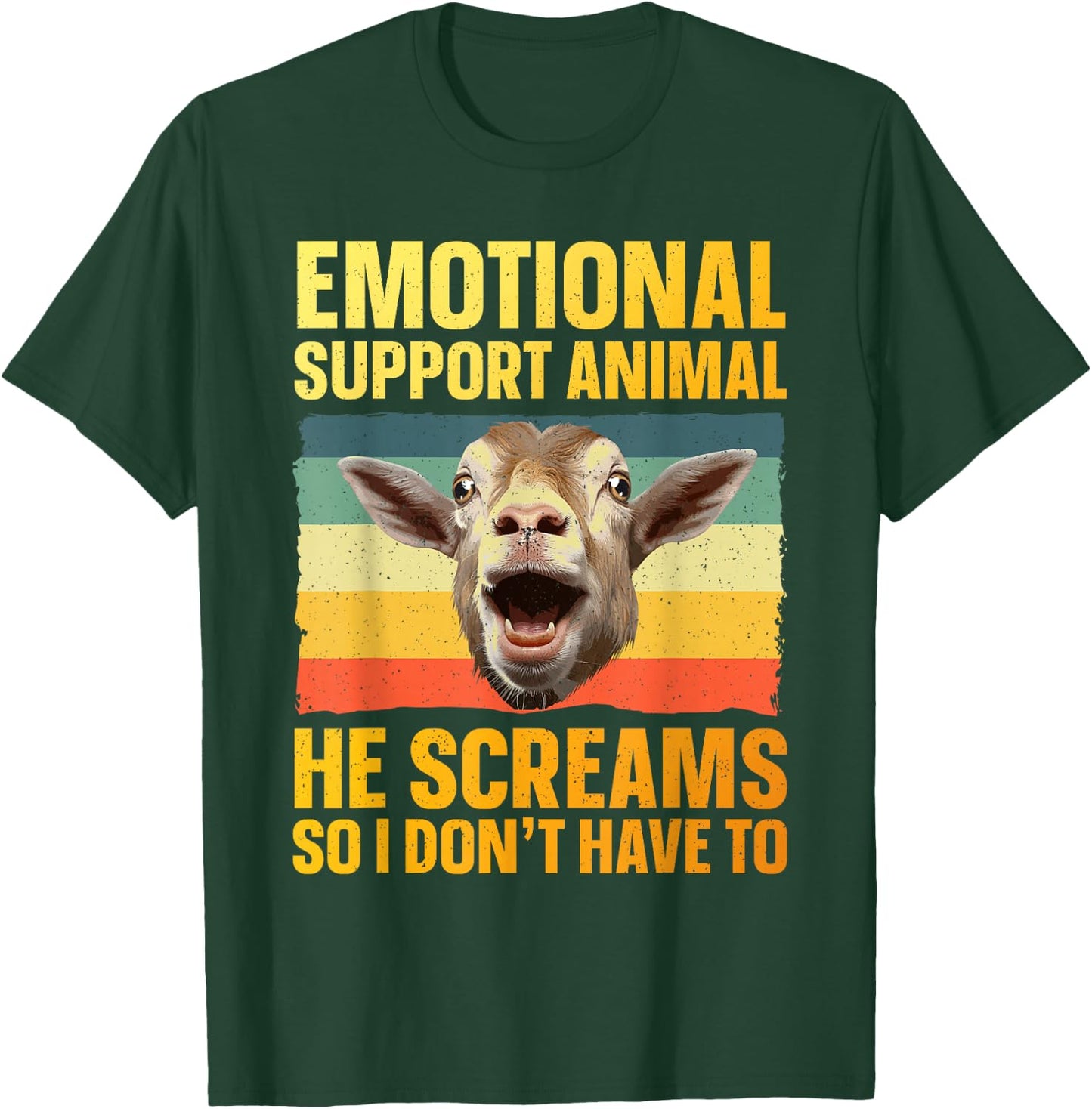 Funny Goat Design Women Goat Themed Pygmy Goat Lover T-Shirt - T-Shirt | Forest