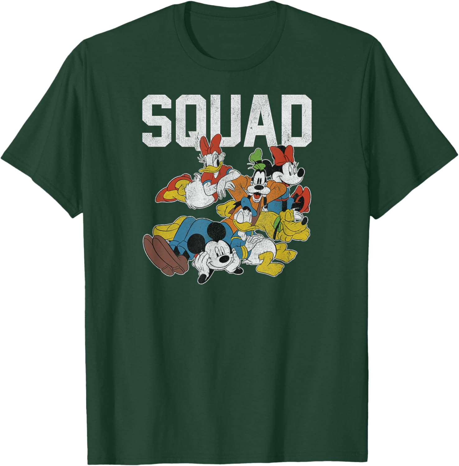 Disney - Mickey Mouse and Friends Squad T-Shirt - T-Shirt | Forest