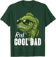 Fathers Day Fishing Reel Cool Dad Fun Bass Papa Daddy Angler T-Shirt - T-Shirt | Forest