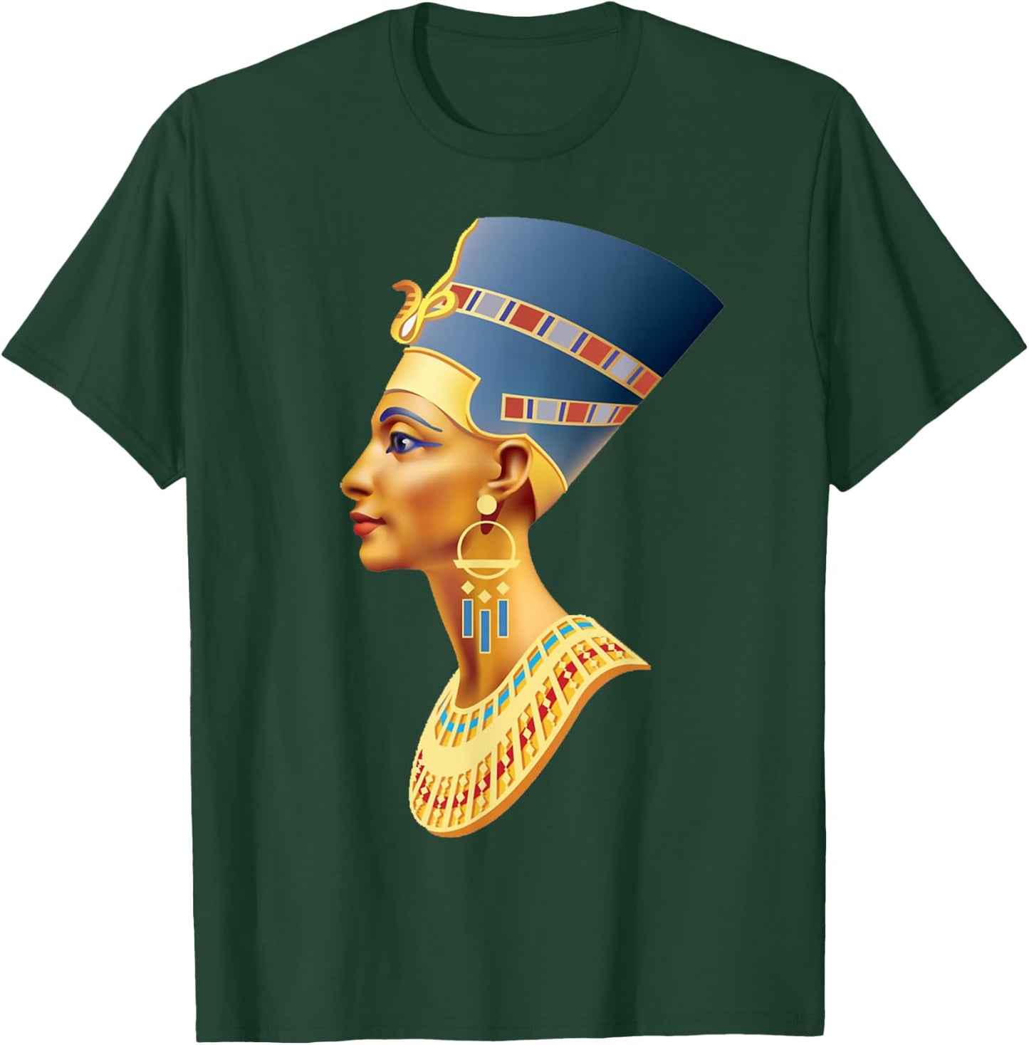 Egyptian Queen Nefertiti T-Shirt - T-Shirt | Forest
