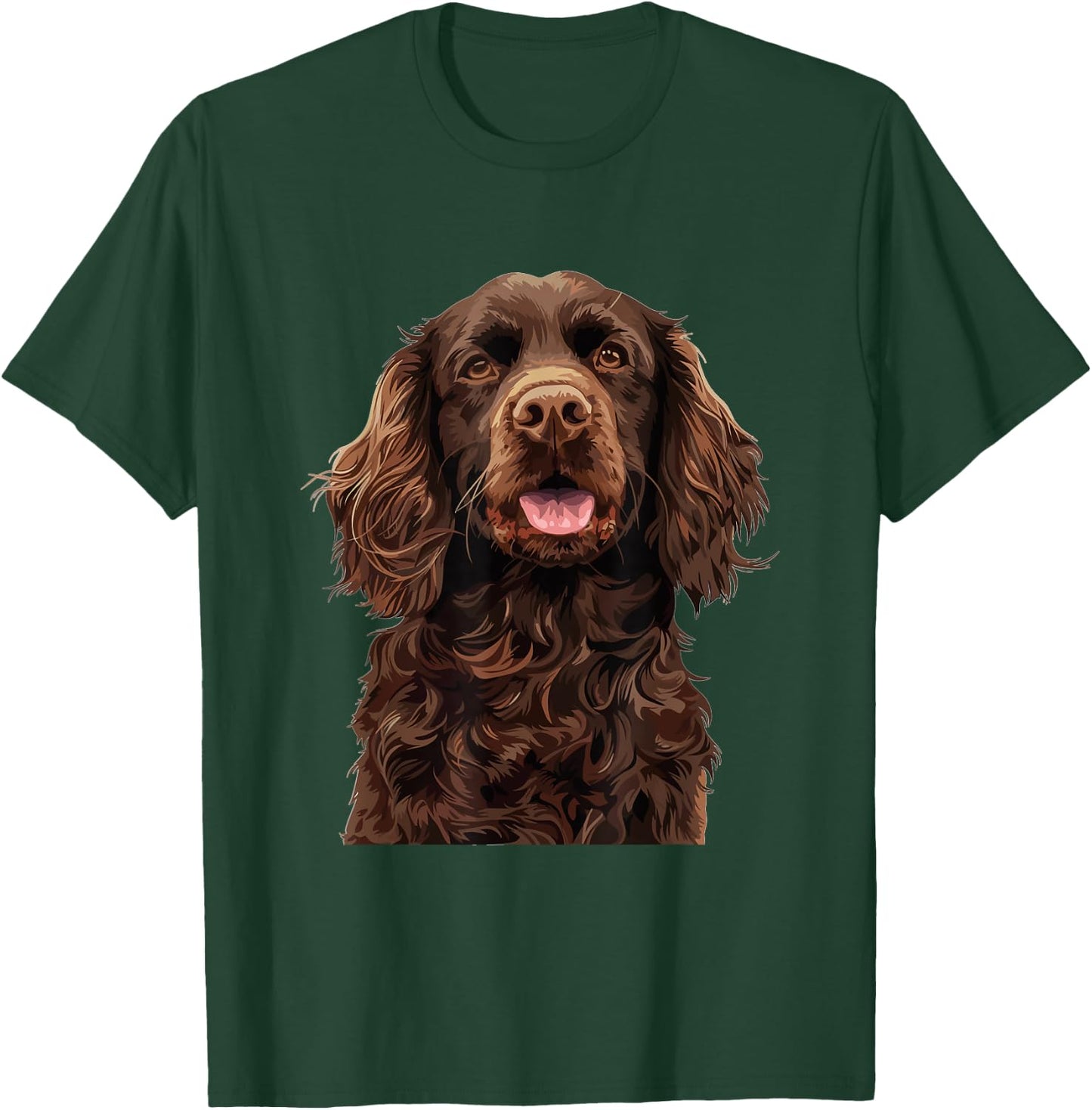 Boykin Spaniel Dog Breed Graphic T-Shirt - T-Shirt | Forest