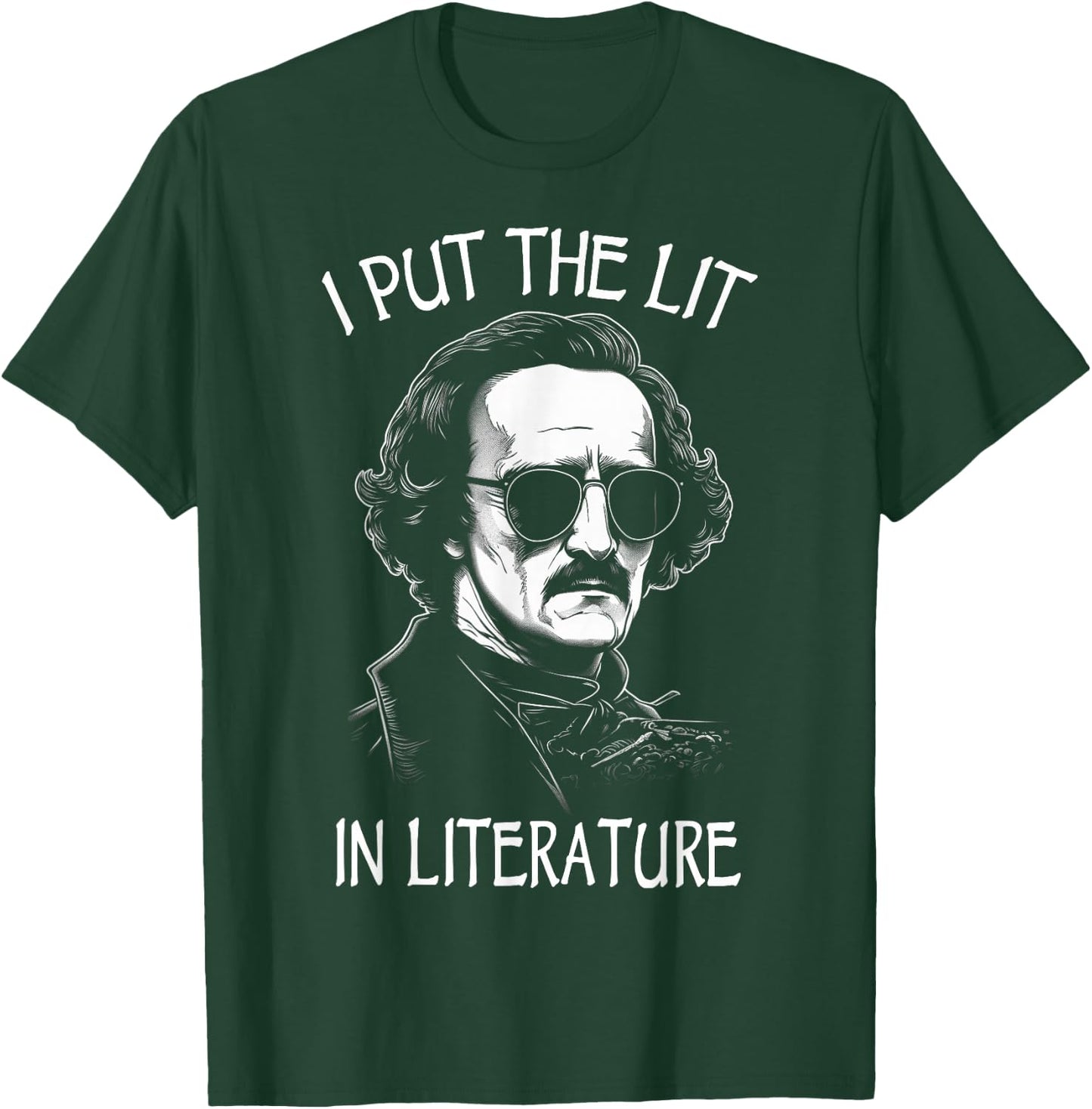 Funny Edgar Allan Poe T-Shirt - T-Shirt | Forest