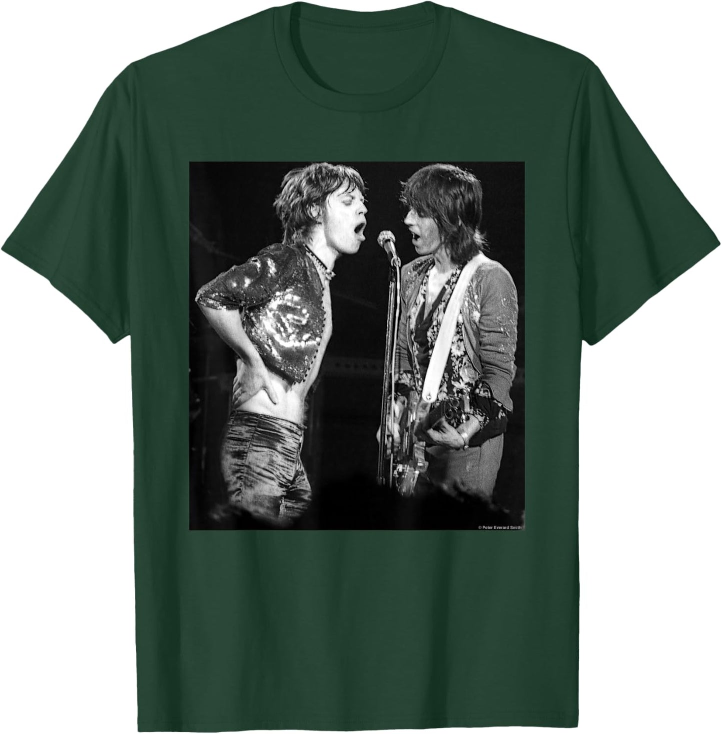 Mick Jagger Keith Richards Rolling Stones by Everard Smith T-Shirt - T-Shirt | Forest