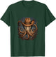 Octopus Cowboy Hat Kraken Sea Creatures T-Shirt - T-Shirt | Forest