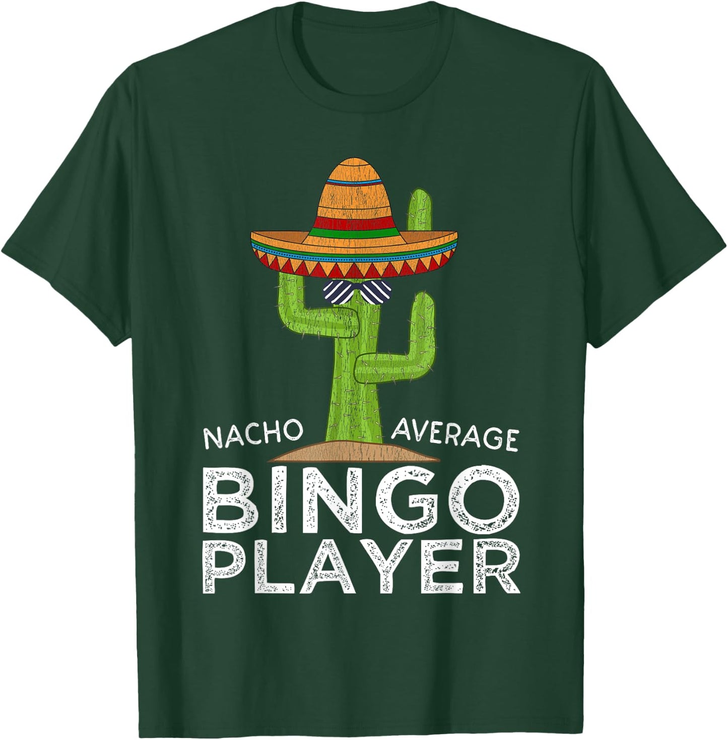 Fun Hilarious Bingo Lover Humor Saying | Funny Bingo Player T-Shirt - T-Shirt | Forest