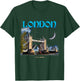 London Calling Tower Bridge Moonlight British City Souvenir T-Shirt - T-Shirt | Forest