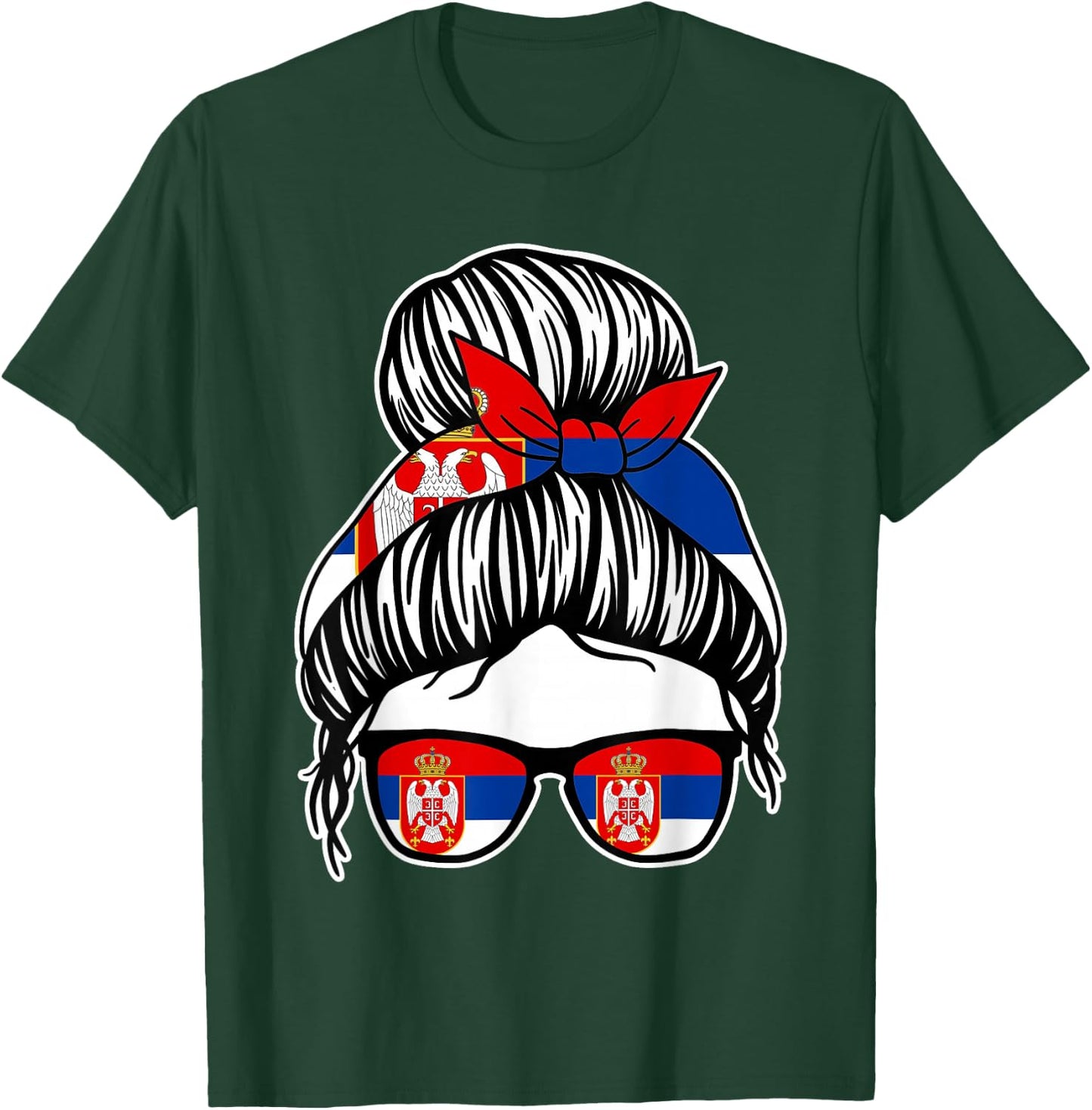 Serbisch Serbien T-Shirt - T-Shirt | Forest