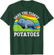 Save the Floaty Potatoes Manatee T-Shirt - T-Shirt | Forest