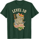 Level 10 Human Chaotic Good RPG Gamer Boys Kids T-Shirt - T-Shirt | Forest