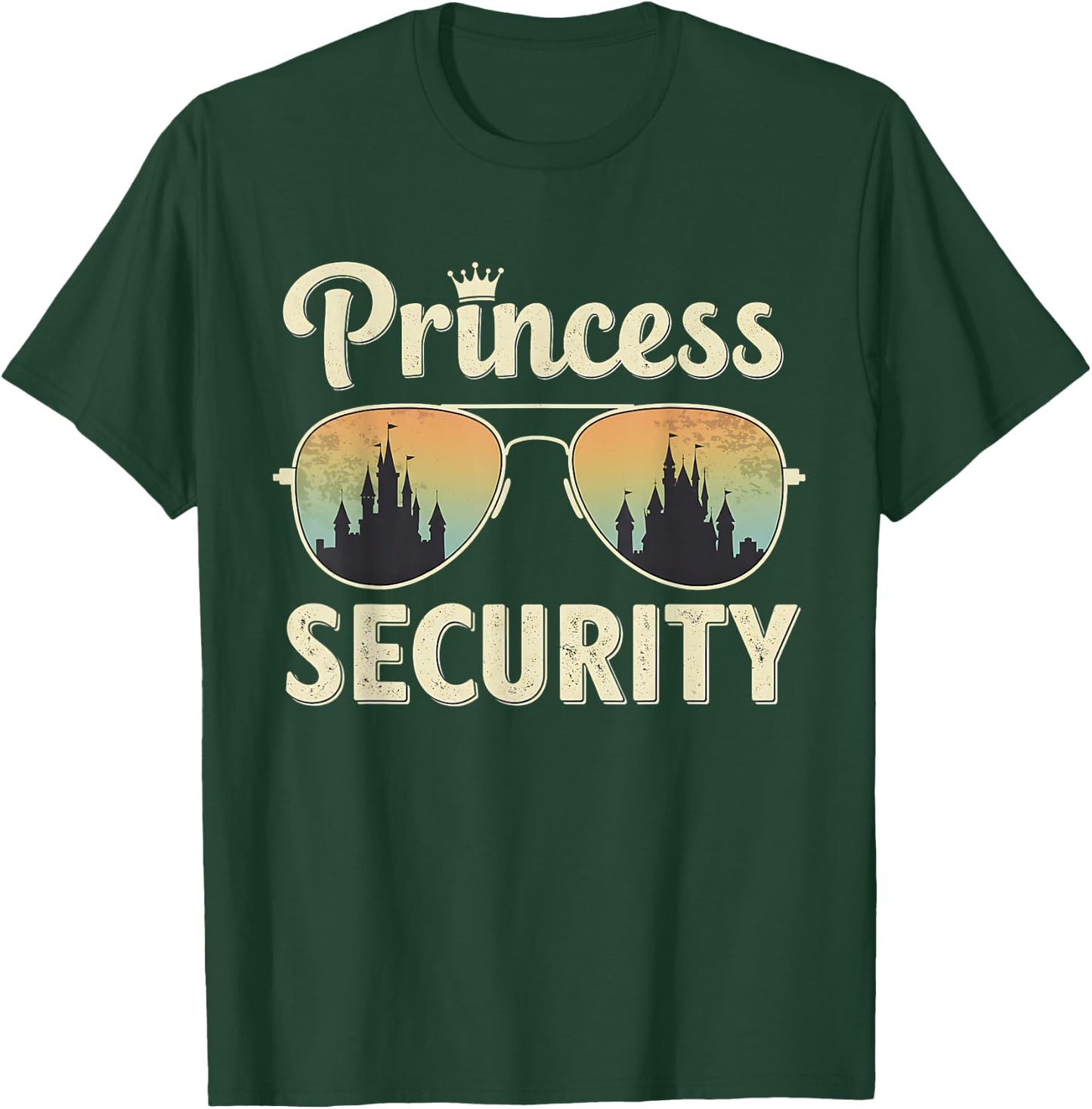 Princess Security Squad Vacation Family Matching T-Shirt - T-Shirt | Forest