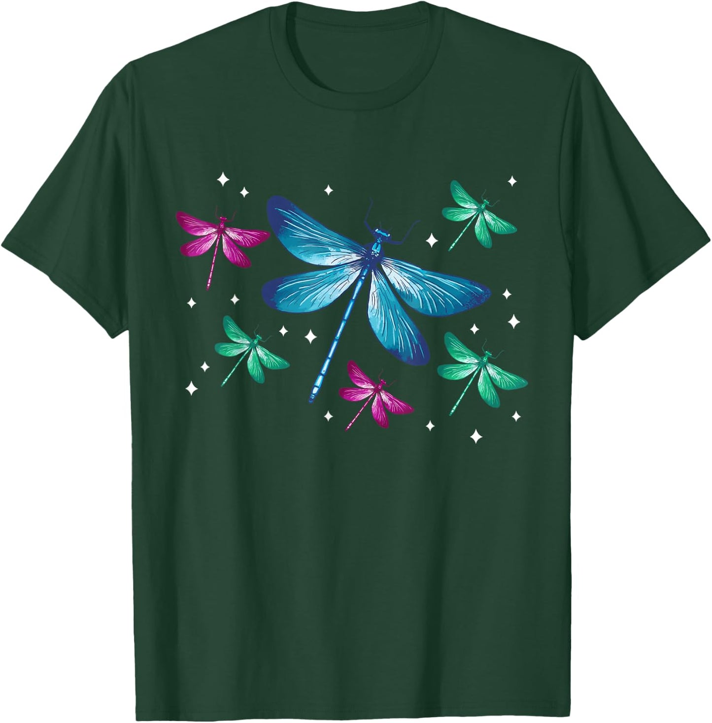 Dragonfly Dragonflies Insects Dragonfly T-Shirt - T-Shirt | Forest