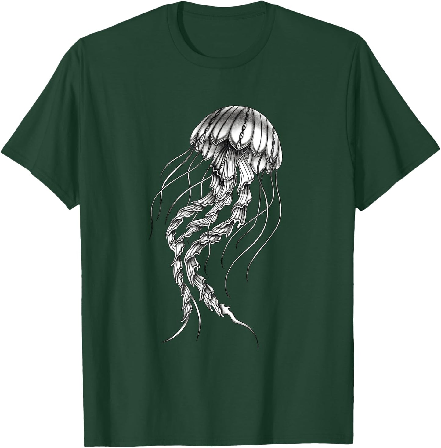 Jellyfish , Trendy Graphic Shirt, Nautical T-Shirt - T-Shirt | Forest