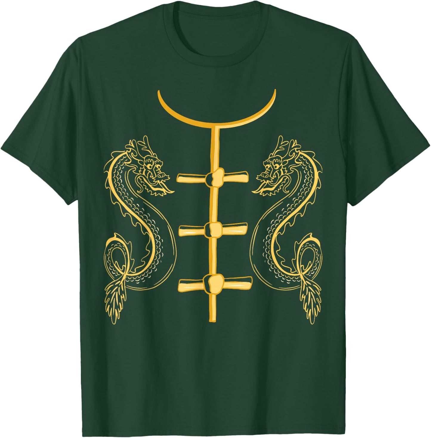 China costume Chinese dragon women men children T-Shirt - T-Shirt | Forest