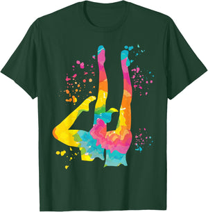 Colorsplash Team Artistic Swim , Black, S T-Shirt - T-Shirt | Forest