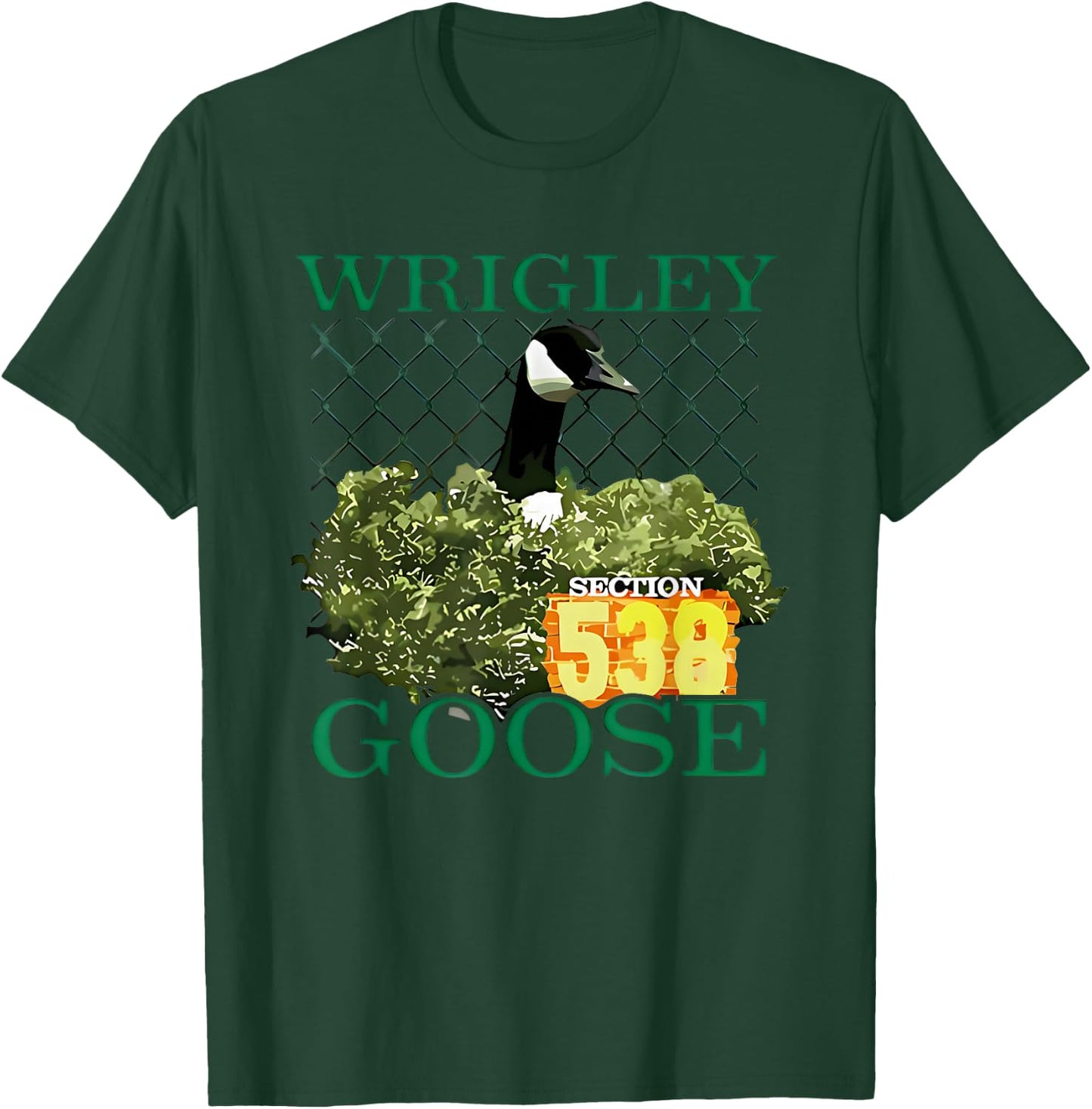 Wrigley Goose Section 538 T-Shirt - T-Shirt | Forest