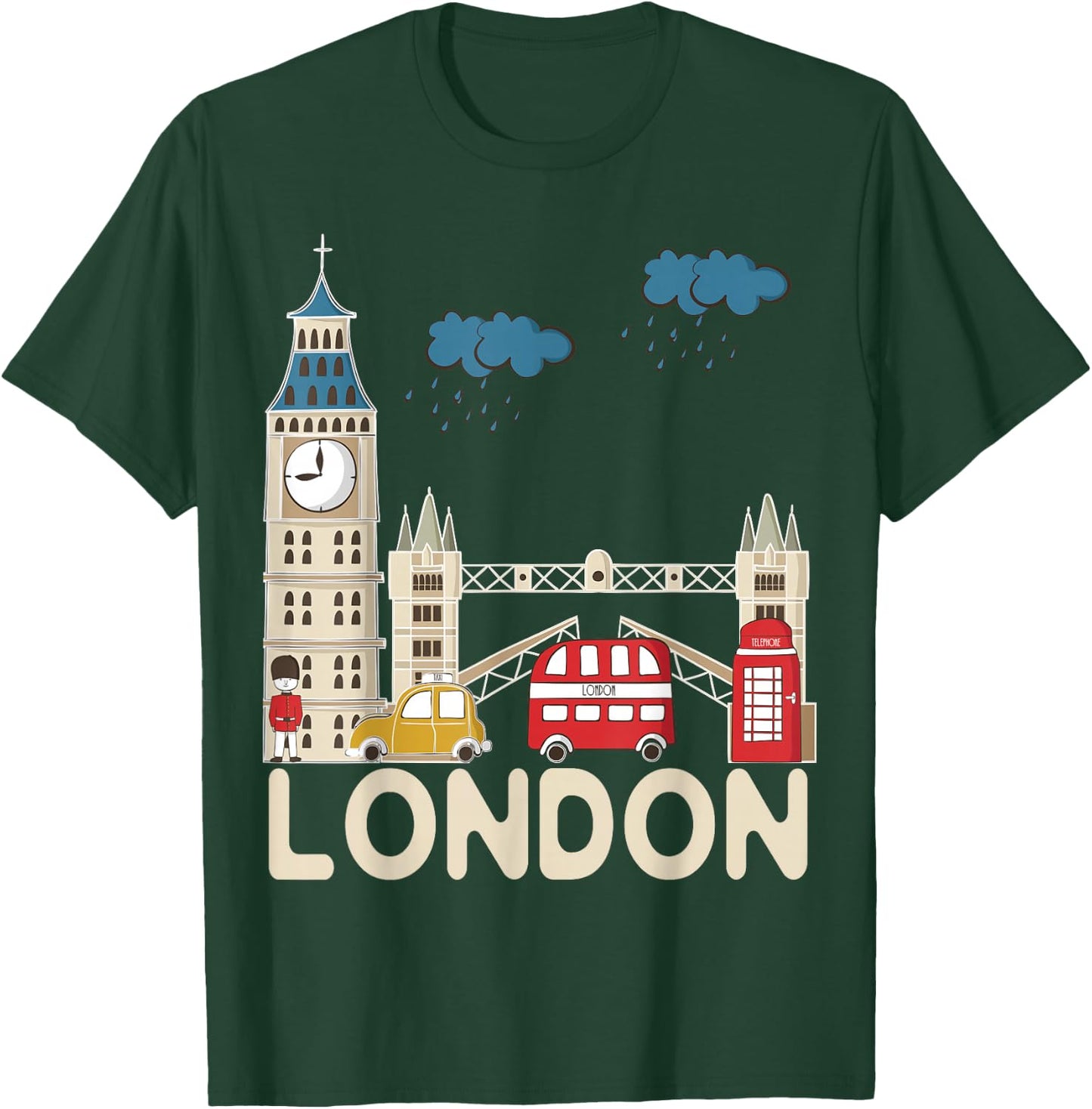 London Souvenir T-Shirt - T-Shirt | Forest
