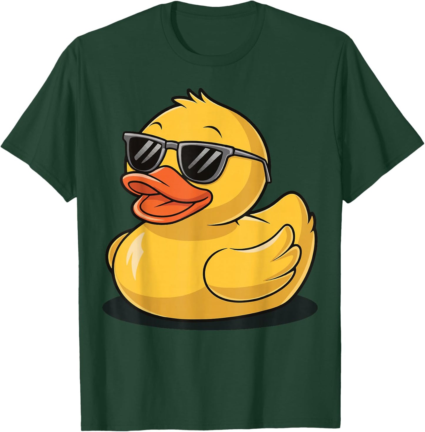 Rubber Duck with Sunglasses T-Shirt - T-Shirt | Forest