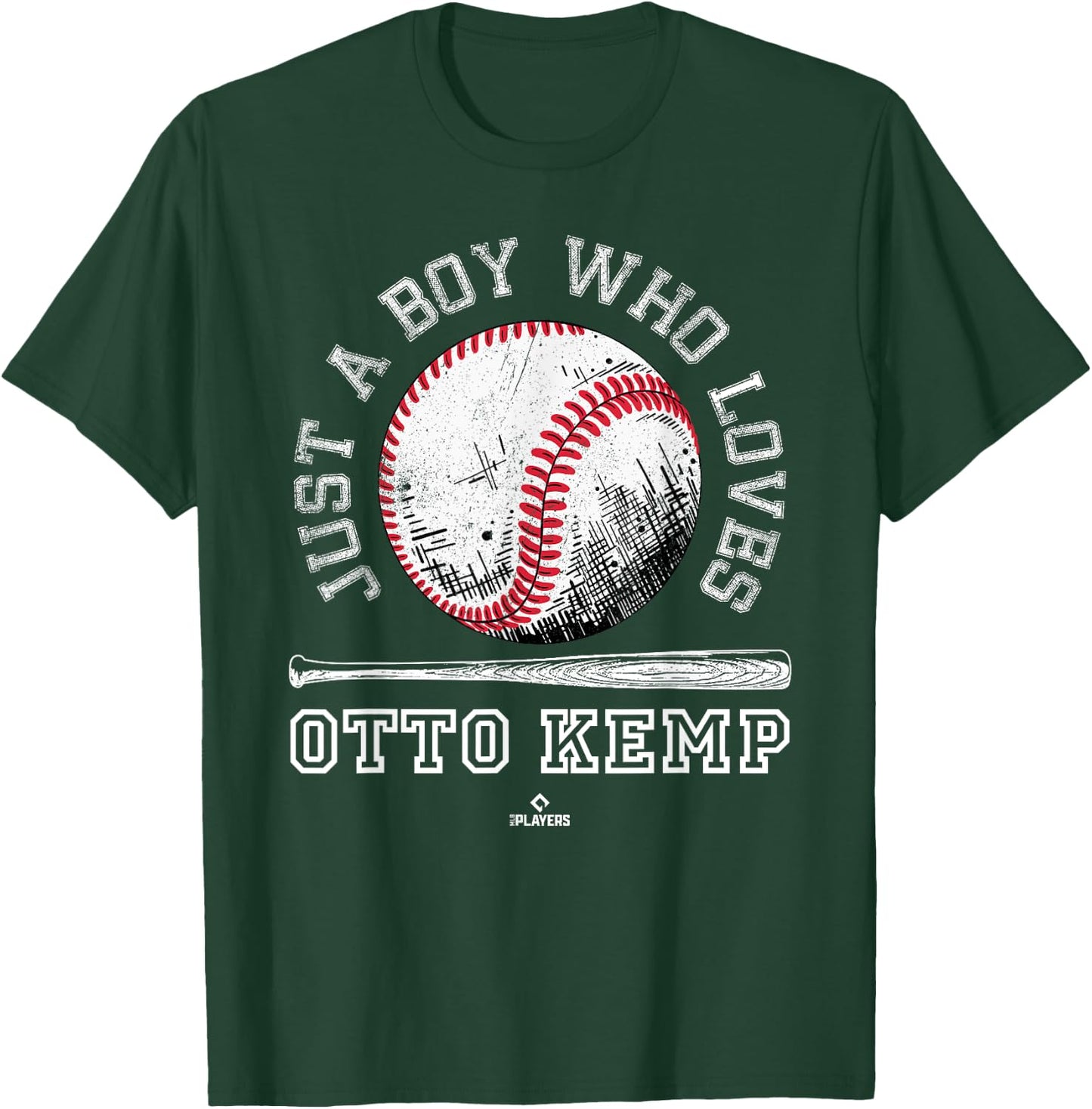 Boy Who Loves Otto Kemp Prospect Baseball Fan Gear T-Shirt - T-Shirt | Forest