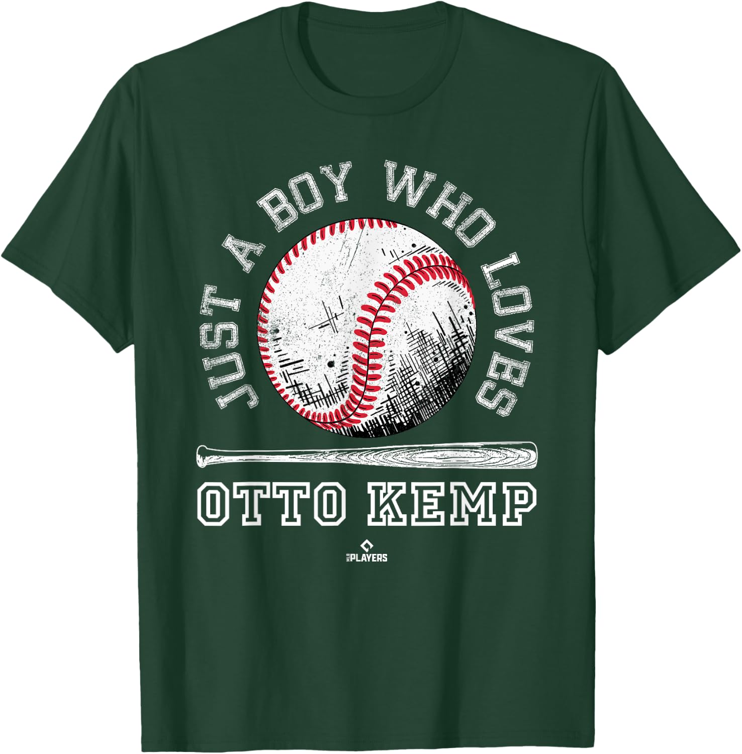Boy Who Loves Otto Kemp Prospect Baseball Fan Gear T-Shirt - T-Shirt | Forest