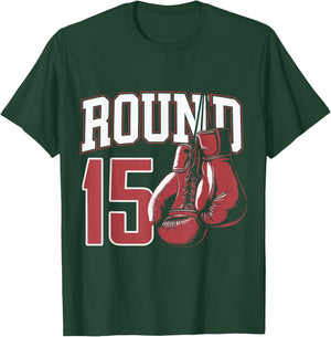 15 Year Old Boxer Bday Party 15th Birthday Boxing Boy T-Shirt - T-Shirt | Forest