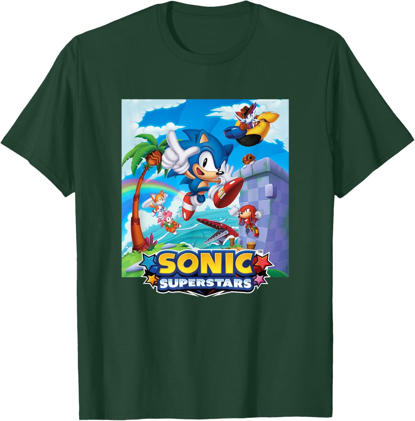 Sonic the Hedgehog, Sonic Superstars - Team Superstars T-Shirt - T-Shirt | Forest