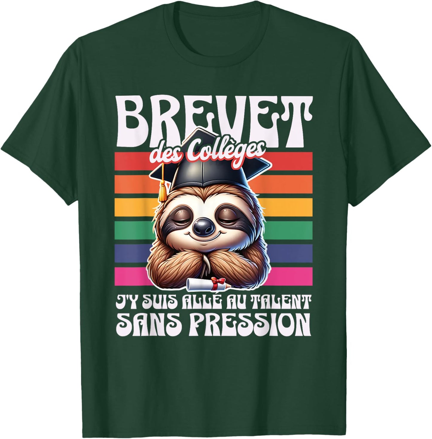 Colleges Patent I Went There To Talent Without Pressure , Black, S T-Shirt - T-Shirt | Forest