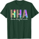 HHA Home Health Aide Healthcare Appreciation Leopard Tie Dye T-Shirt - T-Shirt | Forest