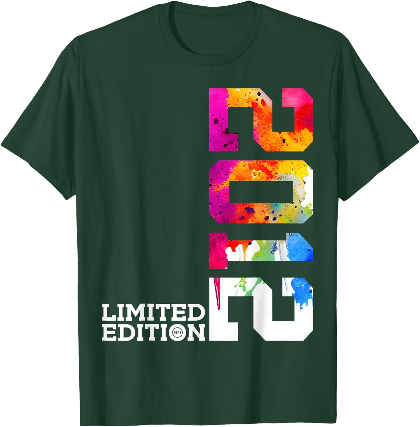 12 YEARS 12TH BIRTHDAY LIMITED EDITION 2012 , black T-Shirt - T-Shirt | Forest