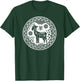 Goat Sign Circle – Astrology Chinese Zodiac T-Shirt - T-Shirt | Forest