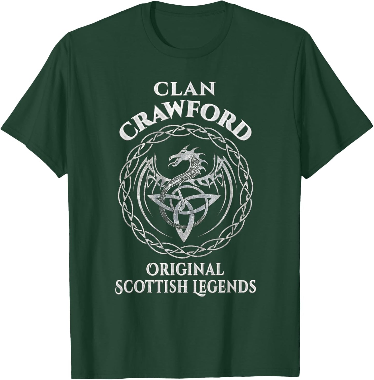 Crawford Original Scottish Legends - Crawford Family T-Shirt - T-Shirt | Forest