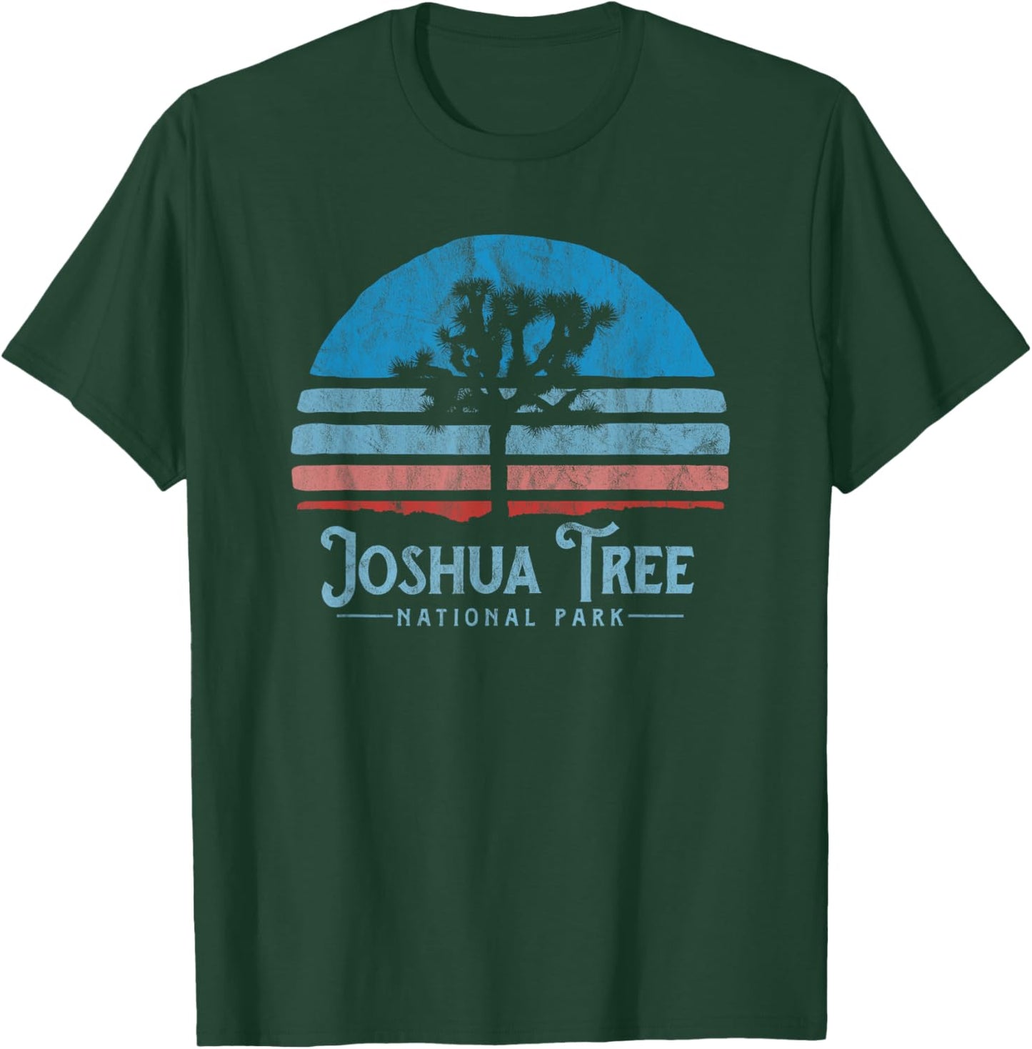 Vintage Joshua Tree National Park Retro T-Shirt - T-Shirt | Forest