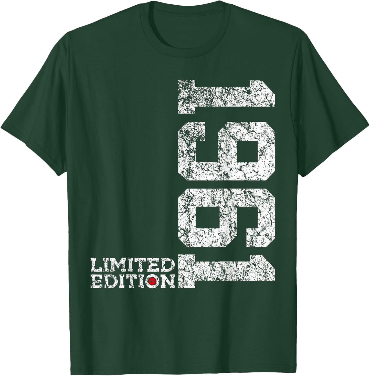 61 Jahre 61st Geburtstag Limited Edition 1961 T-Shirt - T-Shirt | Forest