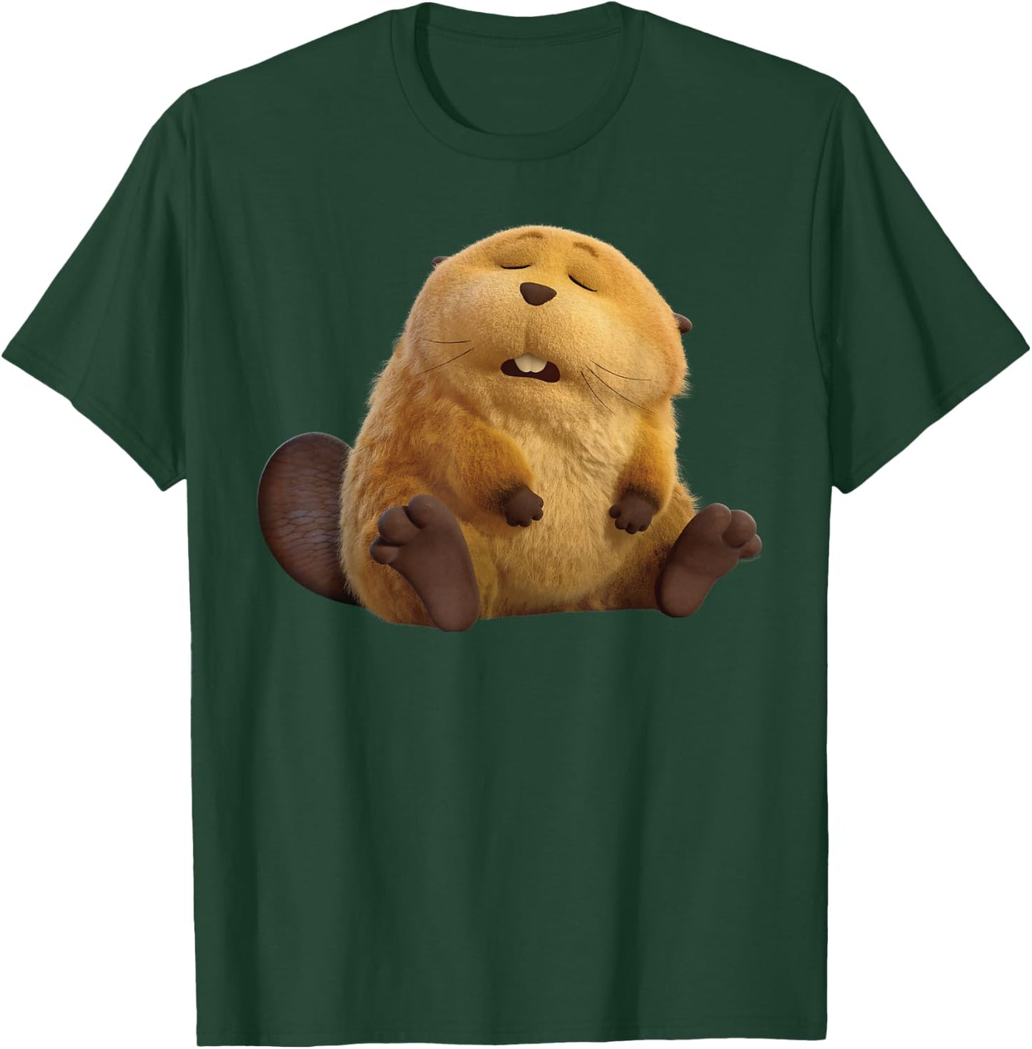 Disney & Pixar's Hoppers Loaf Beaver Big Pose T-Shirt - T-Shirt | Forest