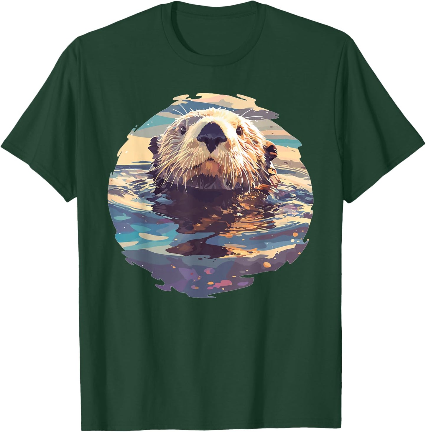 Sea Otters Sea Otter T-Shirt - T-Shirt | Forest
