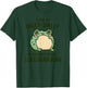 Vintage Born To Dilly Dally Funny Retro Meme Frog T-Shirt - T-Shirt | Forest