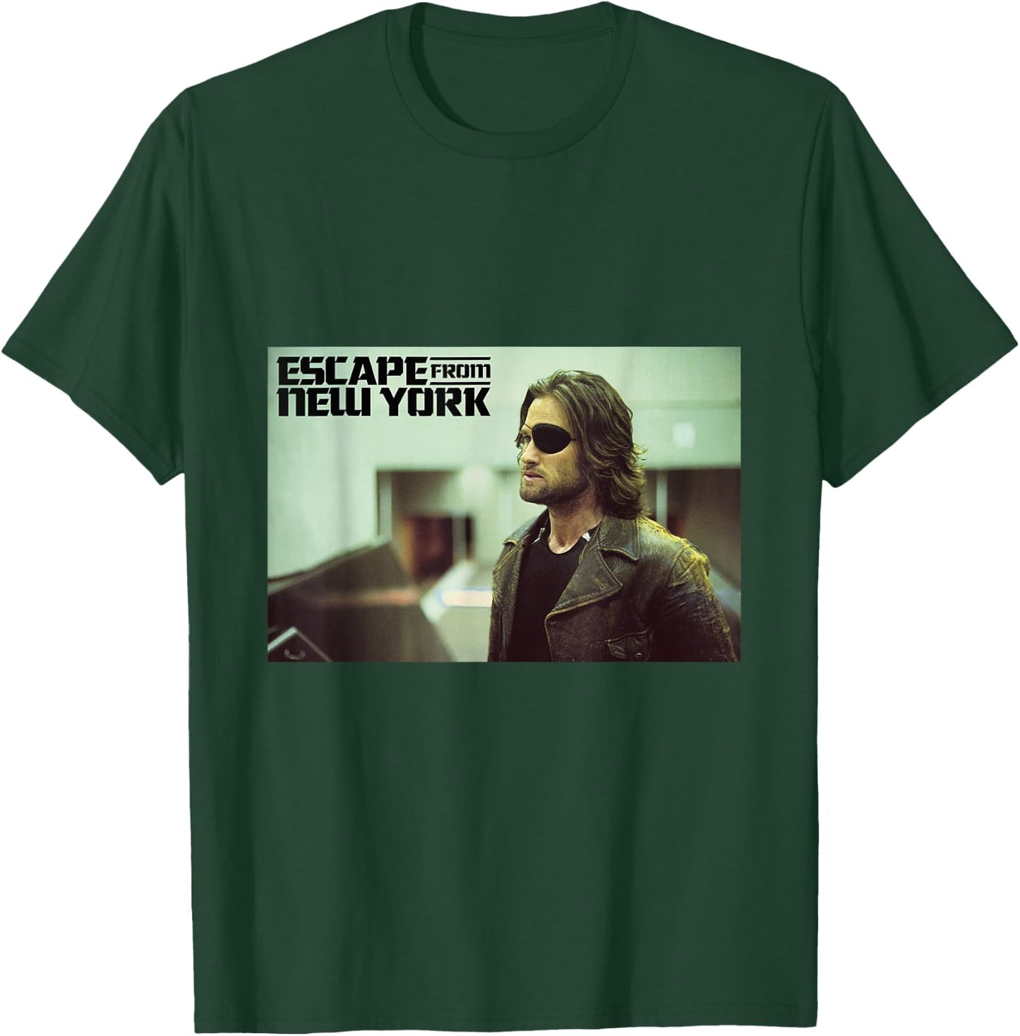 Escape From New York Snake Wearing Leather Jacket T-Shirt - T-Shirt | Forest