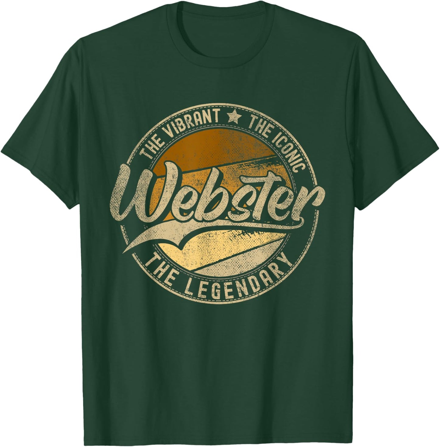 Webster NY | New York | Vintage Distressed T-Shirt - T-Shirt | Forest