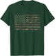 Camo Electrician Camourflage USA Flag Fathers Day T-Shirt - T-Shirt | Forest