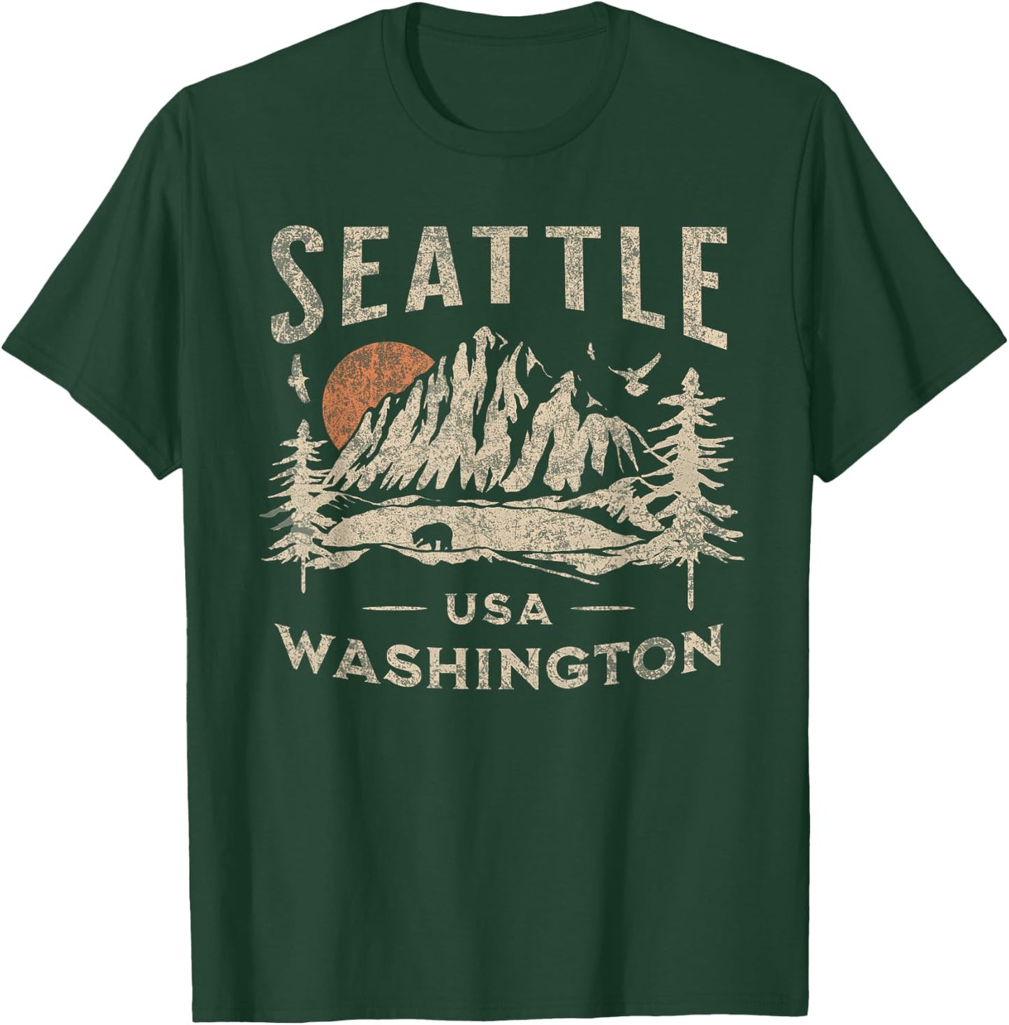 Seattle T-Shirt - T-Shirt | Forest